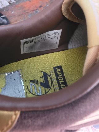 Zapatillas DELUXE Marrón y Dorado