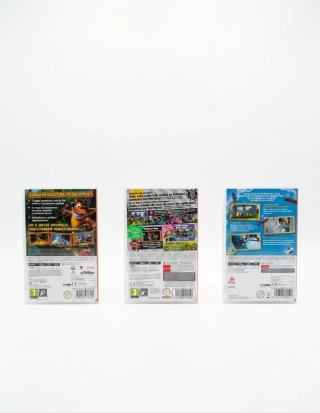Pack Nintendo Switch: Crash, Splaton2 y human fall