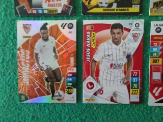 Lote cartas Sevilla Fútbol Club Panini ..