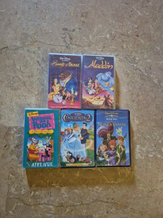 Colección VHS Disney Clásicos y Tesoros