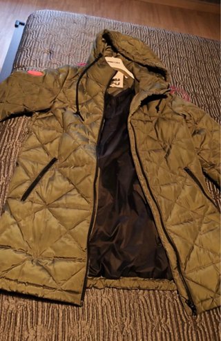 Chaqueta Bimba y Lola acolchada verde