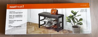 Banca para guardar zapatos Neatfreak nuevo