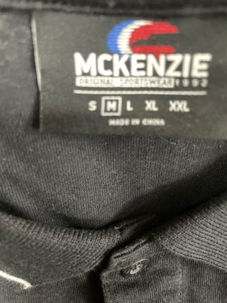 Polo MCKENZIE negro