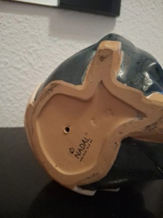Figura Nadal Niña Oriental Cerámica