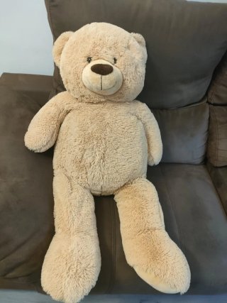 Peluche Oso 1 Metro Beige
