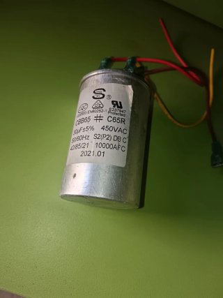 Condensador de Marcha CBB65 30 µF 450 VAC
