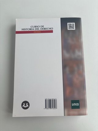 Curso de historia del derecho español