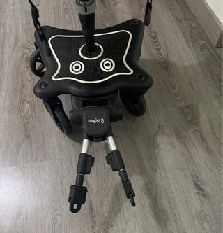 Patinete con asiento para carrito bebé