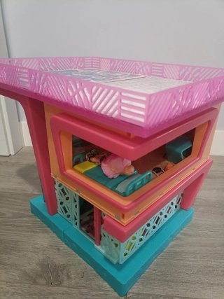 Casa Kookyloos con muñecas y accesorios