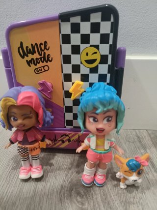 Casa Kookyloos con muñecas y accesorios