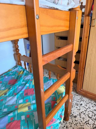 Litera de madera