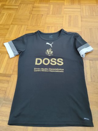 Camiseta entrenamiento Antiguoko Puma Negra Gris