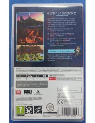 JUEGO NINTENDO SWITCH MINECRAFT LEGENDS DELUXE EDITION