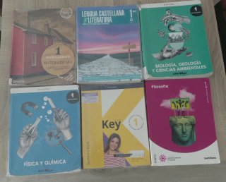 Libros de 1° de Bachillerato