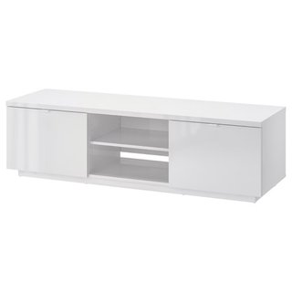 Mueble TV BIAS Ikea Blanco Poco Uso