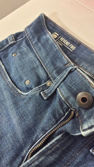 Pantalón G-Star RAW Revend Skinny Azul 28-32