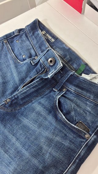 Pantalón G-Star RAW Revend Skinny Azul 28-32
