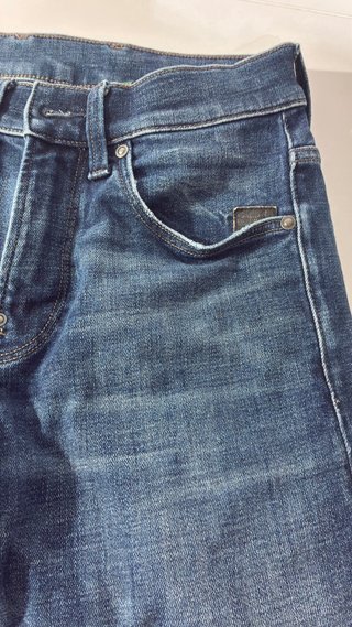 Pantalón G-Star RAW Revend Skinny Azul 28-32