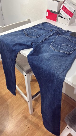 Pantalón G-Star RAW Revend Skinny Azul 28-32