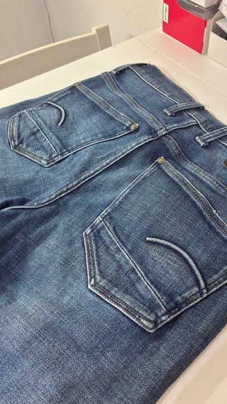 Pantalón G-Star RAW Revend Skinny Azul 28-32
