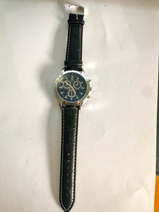 Reloj Yazole 271 Quartz Negro/Plata