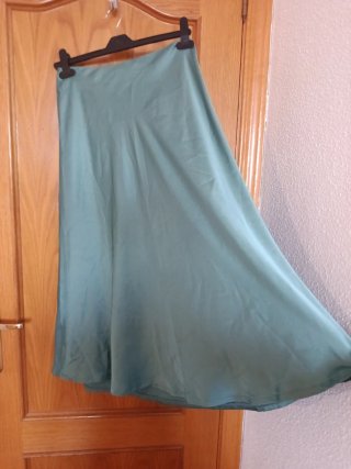 Falda Mulaya Talla Única Turquesa