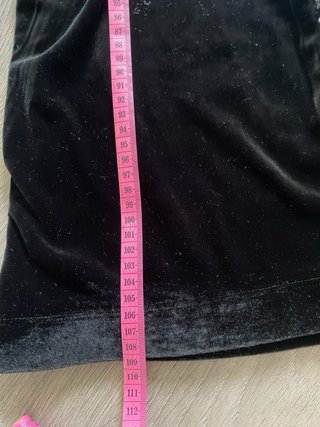 Pantalón largo lentejuelas negro mujer