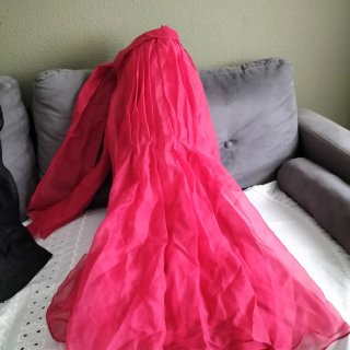 Vestido Zara Rojo y negro
