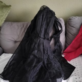 Vestido Zara Rojo y negro