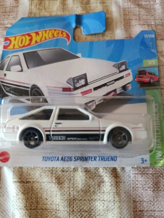 Hot Wheels Toyota AE86 Sprinter Trueno