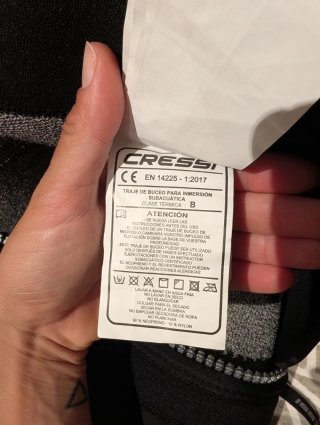 Traje de buceo Cressi mujer Talla XS