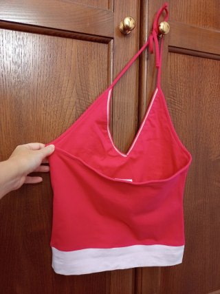 Top sportivo fucsia Adidas