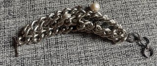 Pulsera Maldita Rita Eslabones Gruesos Charms Perl