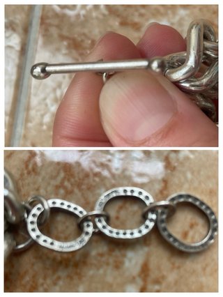 Pulsera Maldita Rita Eslabones Gruesos Charms Perl