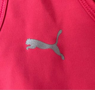 Camiseta deportiva Puma mujer rosa