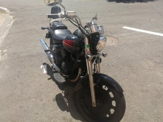 Moto Custom 125cc Negra
