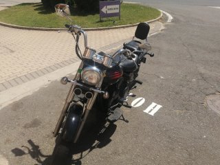Moto Custom 125cc Negra