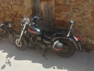 Moto Custom 125cc Negra