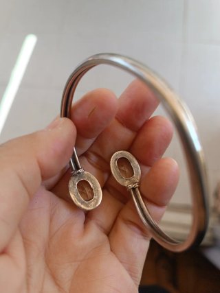 Pulsera plata 925 con cuarzos