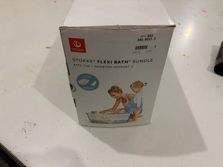 Bañera Stokke Flexi Bath con soporte sin patas
