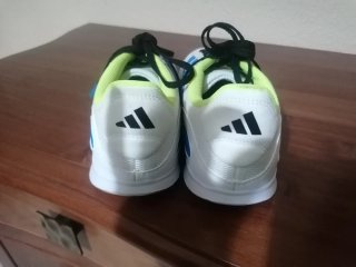 Zapatillas Adidas Fútbol Sala Blancas y Azules