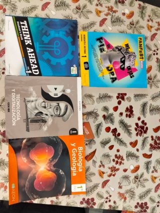Lote libros de texto 1° ESO ISBN: 9788418242489