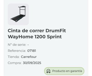 Cinta de andar Cecotec Drumfit