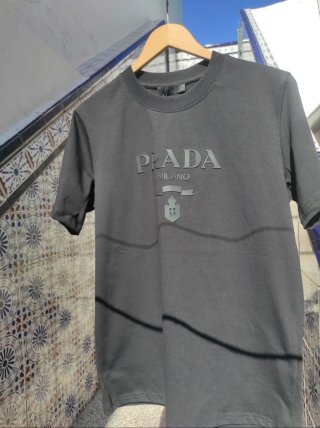Camiseta Prada Negra Logo Talla M