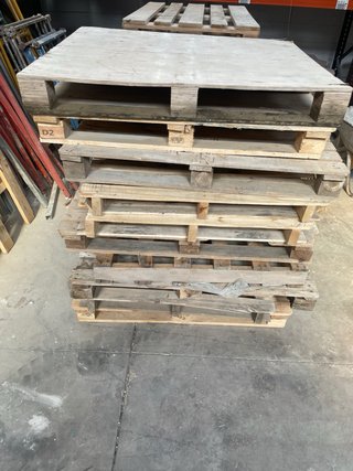 Palets de madera para carga 10 palets