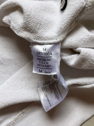 Sudadera AllSaints Blanca Capucha Talla M