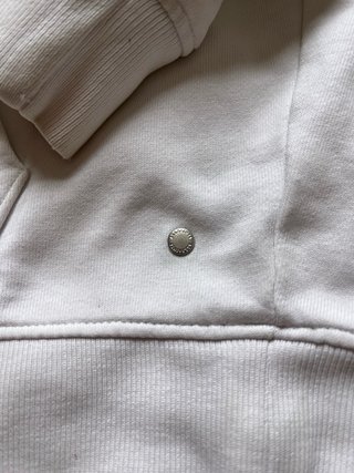 Sudadera AllSaints Blanca Capucha Talla M