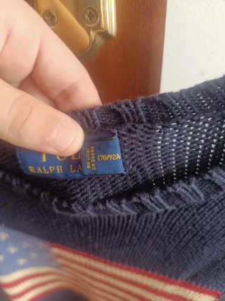 Jersey Polo Ralph Lauren Bandera USA