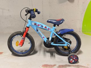 Bicicleta Spidey para niño