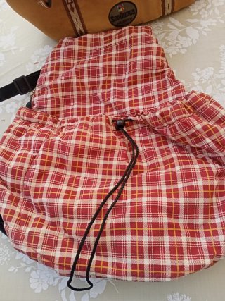 Dos bolsos para perros pequeños